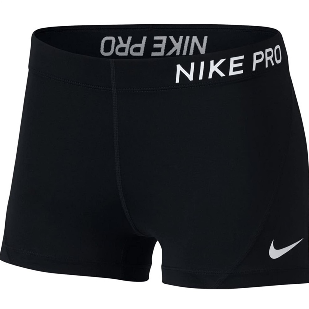 Black nike spandex shorts